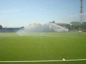 Projeto de Irrigação de Campo de Futebol