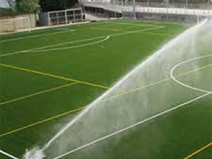 Projeto de Irrigação de Campo de Futebol